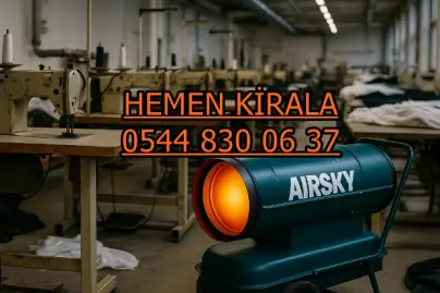 Adana Yüreğir Sarıçam Kiralık Mazotlu Isımak Kiralama