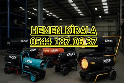 Aksaray Merkez ve Kırşehir Merkez ve Edirne Merkez MAZOTLU ELEKTRİKLİ ISIMAK ISITICI KİRALAMA