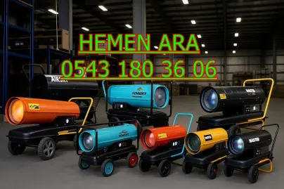 Bakırköy ve Başakşehir ve Bayrampaşa Mazotlu Elektrikli Isımak Isıtıcı Kiralama