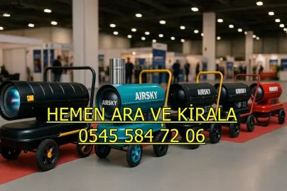 Bala ve Elbistan ve Akyurt MAZOTLU ELEKTRİKLİ ISIMAK ISITICI KİRALAMA