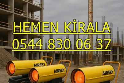 Elazığ ve Düzce ve Giresun MAZOTLU ELEKTRİKLİ ISIMAK ISITICI KİRALAMA