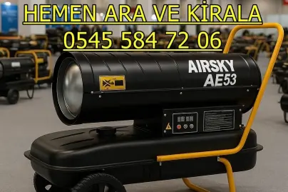 Hatay Mazotlu Elektrikli Isımak Isıtıcı Kiralama