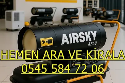 İstanbul Beşiktaş Sarıyer Şişli Kiralık Mazotlu Isımak Kiralama