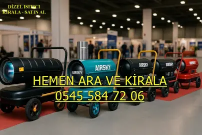 İstanbul Küçükçekmece Bağcılar Esenler Kiralık Mazotlu Isımak Kiralama