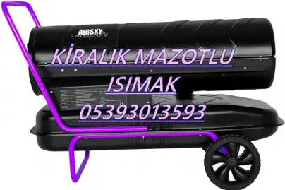 İstanbul ve Ankara ve İzmir Isıtma Sistemi Kiralama Çeşitleri