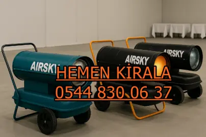 İzmir Karşıyaka Konak Kiralık Mazotlu Isımak Kiralama