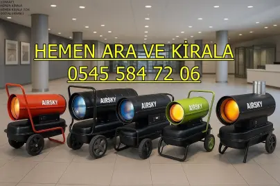 İzmir ve Çorum ve Kırklareli MAZOTLU ELEKTRİKLİ ISIMAK ISITICI KİRALAMA