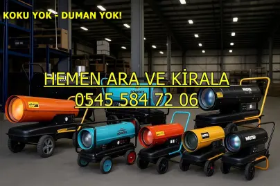 Mardin ve Kastamonu ve Kırıkkale MAZOTLU ELEKTRİKLİ ISIMAK ISITICI KİRALAMA
