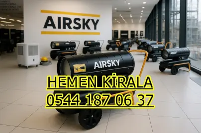 Mersin Mazotlu Elektrikli Isımak Isıtıcı Kiralama
