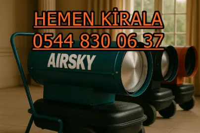 Mersin Mezitli Erdemli Kiralık Mazotlu Isımak Kiralama