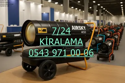 Nevşehir Merkez ve Amasya Merkez ve Uşak Merkez MAZOTLU ELEKTRİKLİ ISIMAK ISITICI KİRALAMA