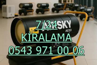 Tepebaşı ve Dulkadiroğlu ve Odunpazarı MAZOTLU ELEKTRİKLİ ISIMAK ISITICI KİRALAMA