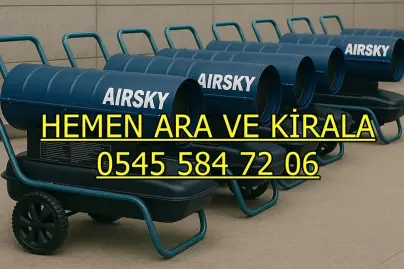Tokat ve Hakkâri ve Afyonkarahisar MAZOTLU ELEKTRİKLİ ISIMAK ISITICI KİRALAMA