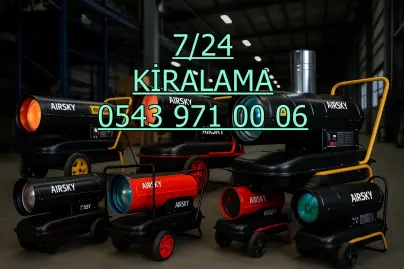 Tuzla Mazotlu Elektrikli Isımak Isıtıcı Kiralama