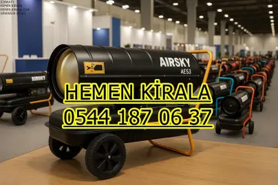 Ümraniye ve Üsküdar ve Zeytinburnu Mazotlu Elektrikli Isımak Isıtıcı Kiralama