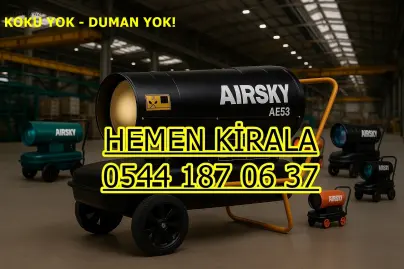 Uşak ve Siirt ve Kırklareli MAZOTLU ELEKTRİKLİ ISIMAK ISITICI KİRALAMA