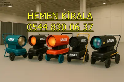 Üsküdar Mazotlu Elektrikli Isımak Isıtıcı Kiralama