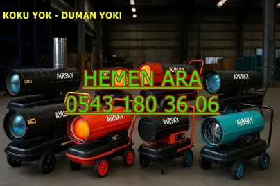 Zonguldak ve Ankara ve Bilecik MAZOTLU ELEKTRİKLİ ISIMAK ISITICI KİRALAMA