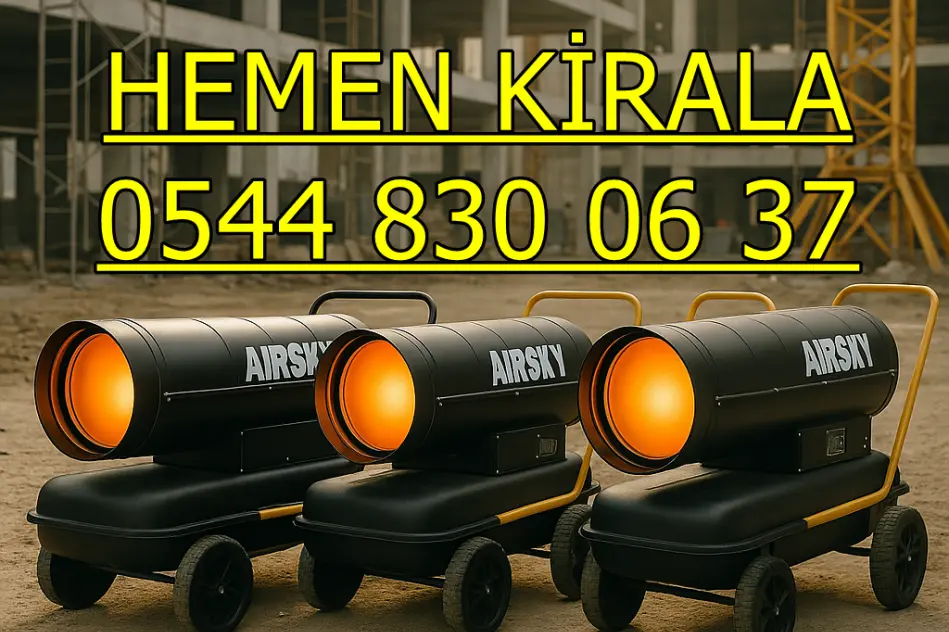 Bartın ve Nevşehir ve Uşak MAZOTLU ELEKTRİKLİ ISIMAK ISITICI KİRALAMA