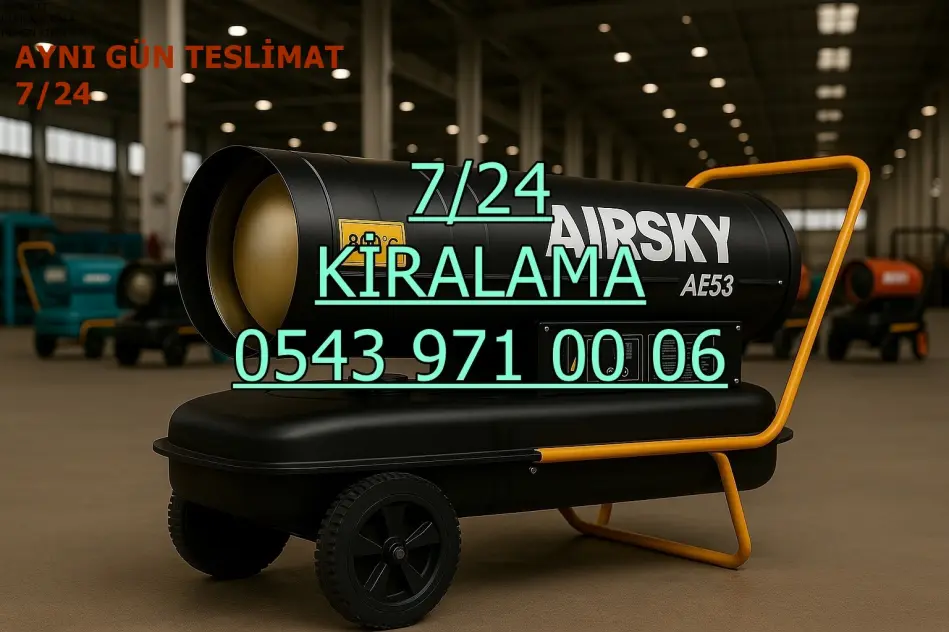 Çorum Osmancık İskilip Kiralık Mazotlu Isımak Kiralama