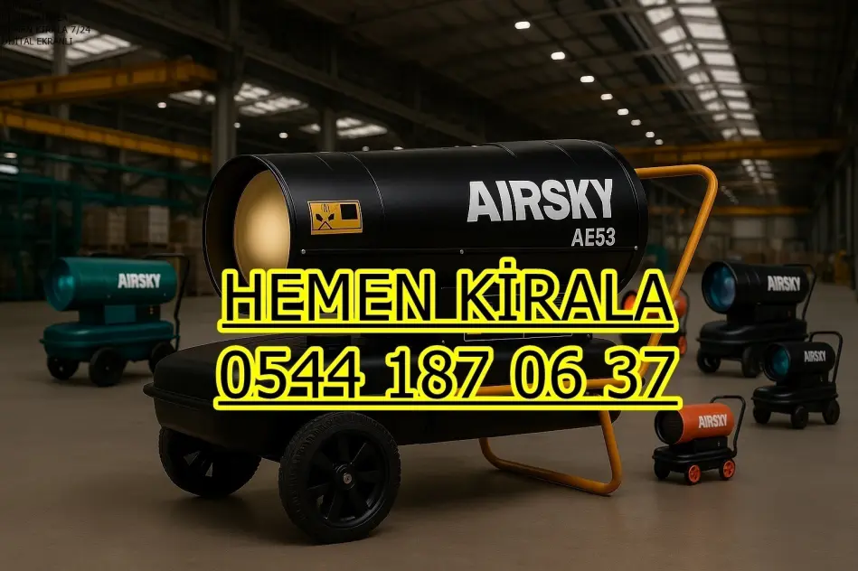 Denizli ve Yalova ve Erzincan MAZOTLU ELEKTRİKLİ ISIMAK ISITICI KİRALAMA