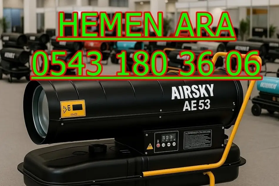 İstanbul Anadolu Mazotlu Elektrikli Isımak Isıtıcı Kiralama