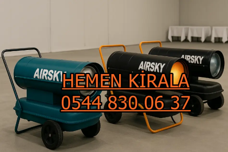 İzmir Karşıyaka Konak Kiralık Mazotlu Isımak Kiralama