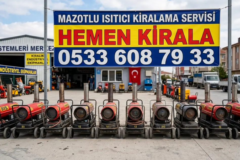 Çorum Osmancık İskilip Kiralık Mazotlu Isımak Kiralama