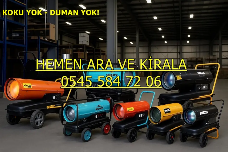Mardin ve Kastamonu ve Kırıkkale MAZOTLU ELEKTRİKLİ ISIMAK ISITICI KİRALAMA