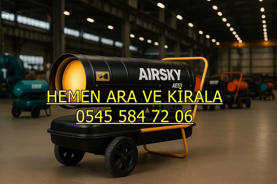 Merkezefendi ve Bandırma ve Pamukkale MAZOTLU ELEKTRİKLİ ISIMAK ISITICI KİRALAMA