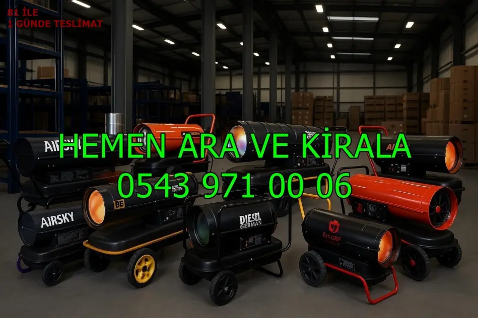 Muş Malazgirt Varto Kiralık Mazotlu Isımak Kiralama