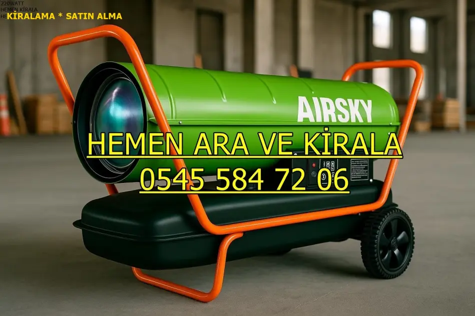 Niğde Ulukışla Çiftlik Kiralık Mazotlu Isımak Kiralama
