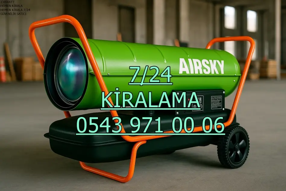 Sarıyer Mazotlu Elektrikli Isımak Isıtıcı Kiralama