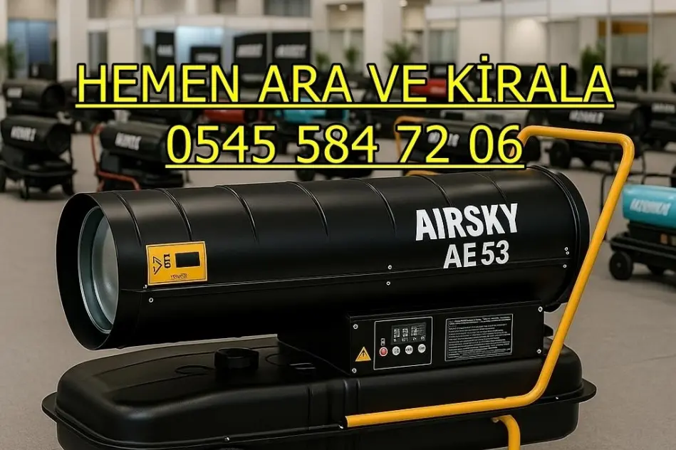 Trabzon ve Ardahan ve Siirt MAZOTLU ELEKTRİKLİ ISIMAK ISITICI KİRALAMA