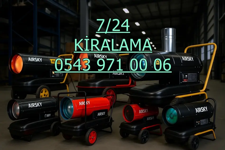 Tuzla Mazotlu Elektrikli Isımak Isıtıcı Kiralama